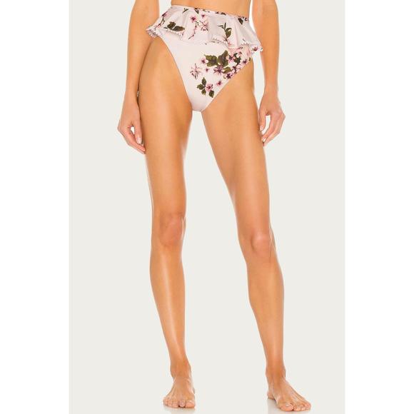 NEW BEACH RIOT daisy bikini bottom in pink floral